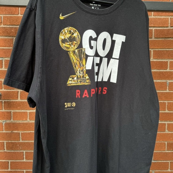 Nike Raptors Championship T-Shirt - Black - Picture 3 of 3